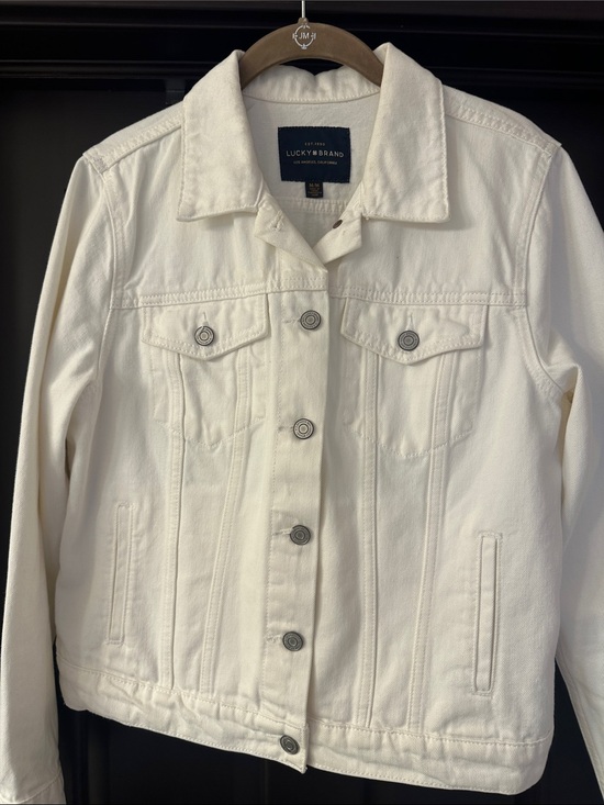 Lucky Brand Jackets & Blazers - Lucky Brand Women's white Denim Jacket